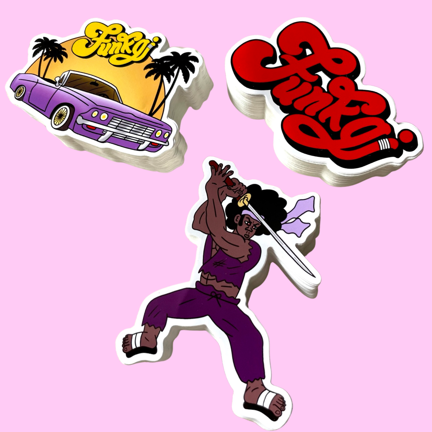 Stickers - 3 pack